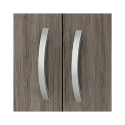 Bush Business Furniture Bookcases<Studio C 72.8"H 5-Shelf Bookcase with Doors, Laminated Wood (STC015MH)