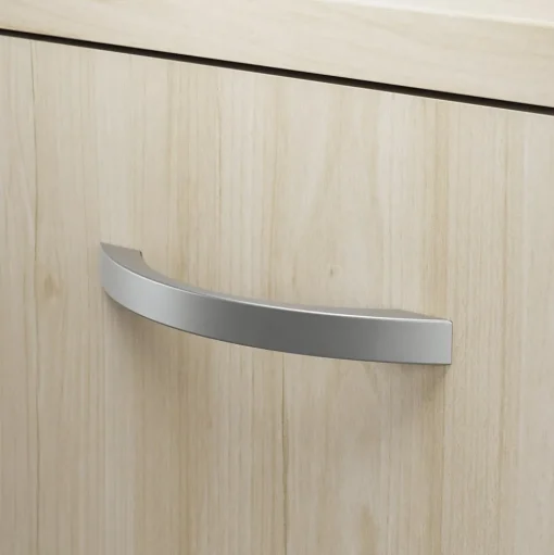 Bush Furniture Storage Cabinets<Bush Business Furniture Studio C Low Storage Cabinet with Doors and Shelves, Natural Elm (SCS160NE)