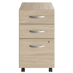 Bush Furniture File Cabinets<Bush Business Furniture Studio C 3 Drawer Mobile File Cabinet, Natural Elm (SCF216NESU)