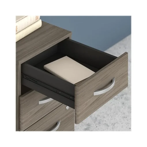 Bush Business Furniture File Cabinets<Studio C 3-Drawer Mobile Vertical File Cabinet, Letter/Legal Size, Lockable, (SCF216MHSU)