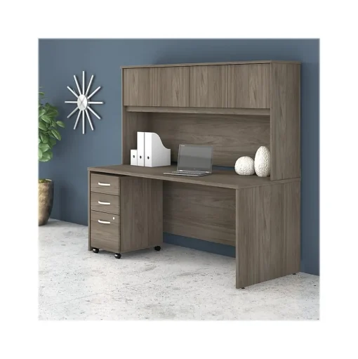 Bush Business Furniture File Cabinets<Studio C 3-Drawer Mobile Vertical File Cabinet, Letter/Legal Size, Lockable, (SCF216MHSU)