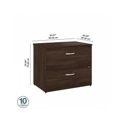Bush Business Furniture File Cabinets<Studio C 2 Drawer Lateral File Cabinet, (SCF136BWSU)