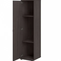 Bush Business Furniture Storage Cabinets<Universal 62" 6-Piece Modular Storage Set with 14 Shelves, Storm Gray (UNS002SG)