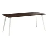 Bush Business Furniture Office Desks<Vista 72"W Computer Desk, Black Walnut (VSD172BW)