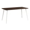 Bush Business Furniture Office Desks<Vista 60"W Computer Desk, Black Walnut (VSD160BW)