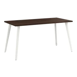 Bush Business Furniture Office Desks<Vista 60"W Computer Desk, Black Walnut (VSD160BW)