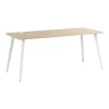 Bush Business Furniture Office Desks<Vista 72"W Computer Desk, Natural Elm (VSD172NE)