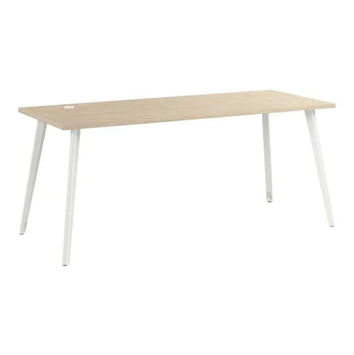 Bush Business Furniture Office Desks<Vista 72"W Computer Desk, Natural Elm (VSD172NE)