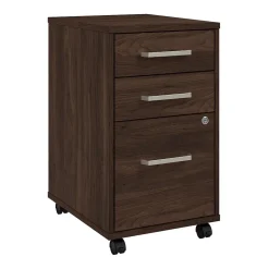 Bush Business Furniture File Cabinets<Vista 3 Drawer File Cabinet, Black Walnut (VSF116BWSU)
