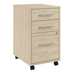 Bush Business Furniture File Cabinets<Vista 3 Drawer File Cabinet, Natural Elm (VSF116NESU)