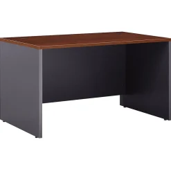 Bush Business Furniture Office Desks<Westfield 48W x 30D Desk, Hansen Cherry (WC24448)
