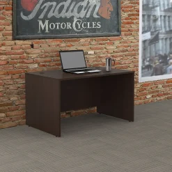 Bush Business Furniture Office Desks<Westfield 48"W Desk, Mocha Cherry (WC12948)