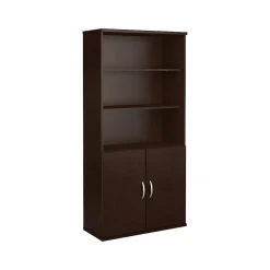 Bush Business Furniture Bookcases<Westfield 72.8"H 5-Shelf Bookcase with Adjustable Shelves, Wood (SRC103MR)
