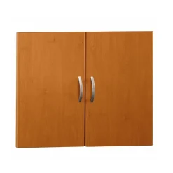 Bush Business Furniture Storage Cabinets<Westfield Half-Height 2 Door Kit, Natural Cherry, (WC72411)