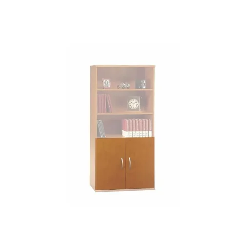 Bush Business Furniture Storage Cabinets<Westfield Half-Height 2 Door Kit, Natural Cherry, (WC72411)