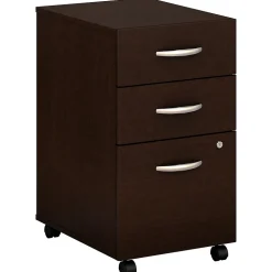 Bush Business Furniture File Cabinets<Westfield 3-Drawer Mobile Vertical File Cabinet, Letter/Legal Size, Lockable, (WC12953)