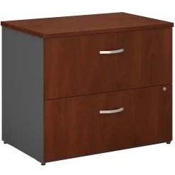Bush Business Furniture File Cabinets<Westfield 36W 2 Drawer Lateral File Cabinet, /Graphite Gray (WC24454C)