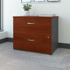 Bush Business Furniture File Cabinets<Westfield 36W 2 Drawer Lateral File Cabinet, /Graphite Gray (WC24454C)