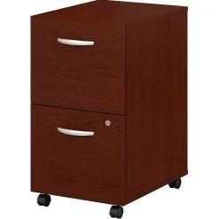 Bush Business Furniture File Cabinets<Westfield 2-Drawer Mobile Vertical File Cabinet, Letter/Legal Size, Lockable, (WC36752SU)