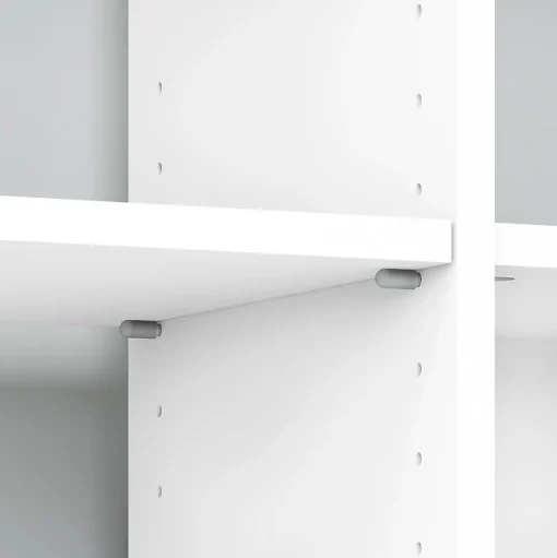 Bush Furniture Bookcases<Broadview 6 Cube Storage Bookcase, Pure White (BDB145WH-03)