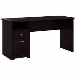 Bush Furniture Computer Desks<Cabot 60"W Computer Desk with Drawers, (WC31860)