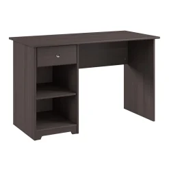 Bush Furniture Computer Desks<Cabot 48"W Computer Desk with Storage, Heather Gray (WC31747)
