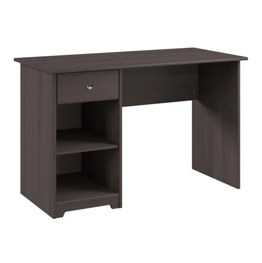 Bush Furniture Computer Desks<Cabot 48"W Computer Desk with Storage, Heather Gray (WC31747)