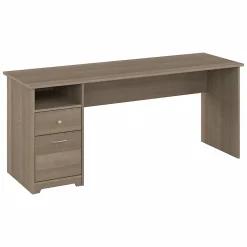 Bush Furniture Computer Desks<Cabot 72"W Computer Desk with Drawers, (WC31272)