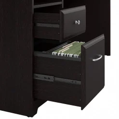 Bush Furniture Computer Desks<Cabot 60"W Computer Desk with Hutch, (CAB042EPO)