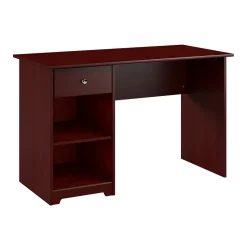 Bush Furniture Computer Desks<Cabot 48"W Computer Desk with Storage, Harvest Cherry (WC31447)