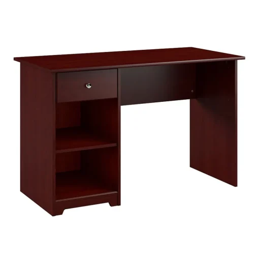 Bush Furniture Computer Desks<Cabot 48"W Computer Desk with Storage, Harvest Cherry (WC31447)