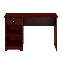 Bush Furniture Computer Desks<Cabot 48"W Computer Desk with Storage, Harvest Cherry (WC31447)