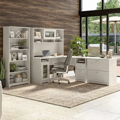 Bush Furniture File Cabinets<Cabot 31"W 2-Drawer Lateral File Cabinet, Letter/Legal, (WC31180)