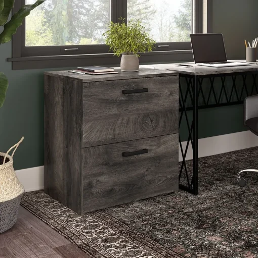 Bush Furniture File Cabinets<City Park 2 Drawer Lateral File Cabinet, (CPF127GH-03)