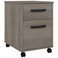 Bush Furniture File Cabinets<City Park 2 Drawer Mobile File Cabinet, (CPF116DG-03)
