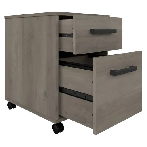 Bush Furniture File Cabinets<City Park 2 Drawer Mobile File Cabinet, (CPF116DG-03)