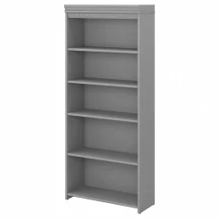 Bush Furniture Bookcases<Fairview 69"H 5-Shelf Bookcase with Adjustable Shelves, Laminated Wood (WC53565-03)