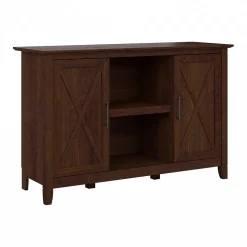 Bush Furniture Storage Cabinets<Key West 30" Accent Cabinet with Doors and 4 Shelves, (KWS146BC-03)