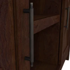 Bush Furniture Storage Cabinets<Key West 30" Accent Cabinet with Doors and 4 Shelves, (KWS146BC-03)
