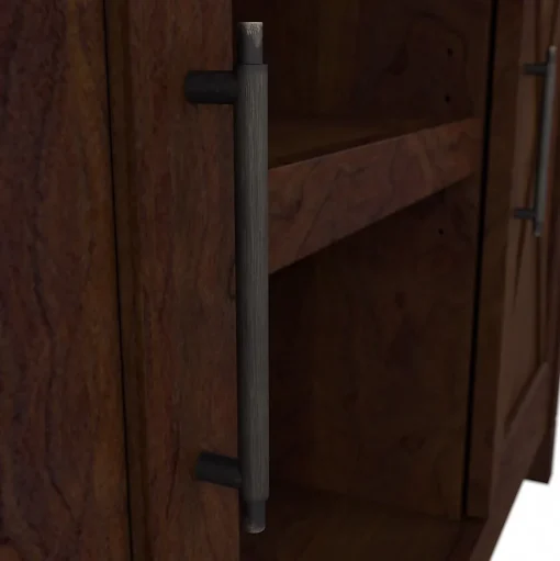 Bush Furniture Storage Cabinets<Key West 30" Accent Cabinet with Doors and 4 Shelves, (KWS146BC-03)