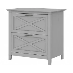 Bush Furniture File Cabinets<Key West 2-Drawer Lateral File Cabinet, Letter/Legal, Cape Cod Gray, 30" (KWF130CG-03)