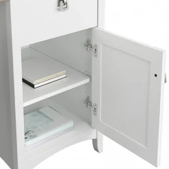 Bush Furniture Computer Desks<Salinas 60" L-Shaped Desk, (SAD160G2W-03)