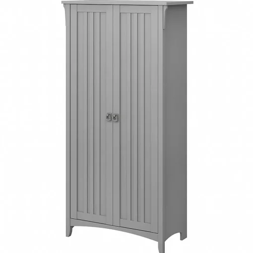 Bush Furniture Storage Cabinets<Salinas 63" Storage Cabinet with 5 Shelves, (SAS332CG-03)