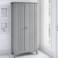 Bush Furniture Storage Cabinets<Salinas 63" Storage Cabinet with 5 Shelves, (SAS332CG-03)