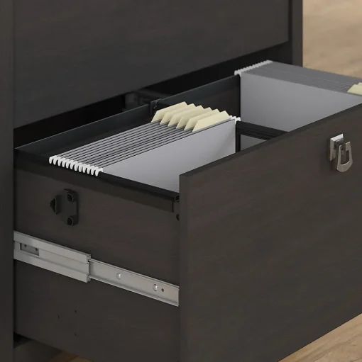Bush Furniture File Cabinets<Salinas Lateral File Cabinet, (SAF132VB-03)
