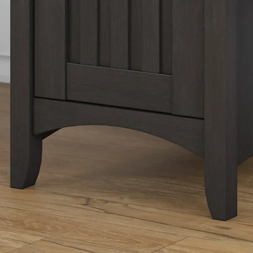 Bush Furniture Office Desks<Salinas 60"W L Shaped Desk with Storage, (SAD160VB-03)