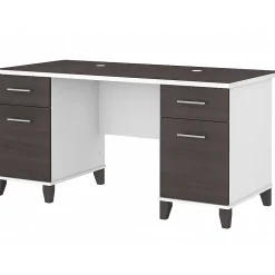 Bush Furniture Computer Desks<Somerset 60" Computer Desk, (WC81028K)