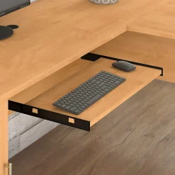 Bush Furniture Office Desks<Somerset 72"W L Shaped Desk with Storage, (WC81410K)