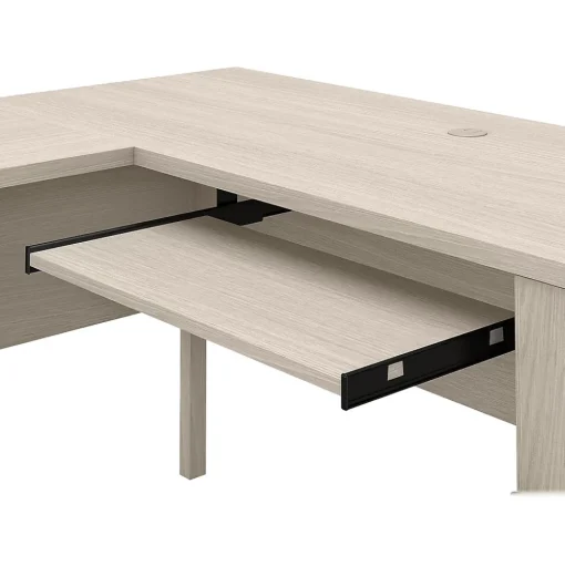 Bush Furniture Computer Desks<Somerset 60"W L Shaped Desk with Hutch, (SET002SO)
