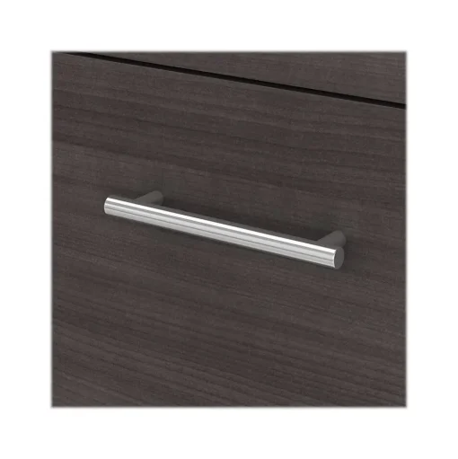 Bush Furniture L-Desks<Somerset 72"W L Shaped Desk with Storage, (WC81010K)